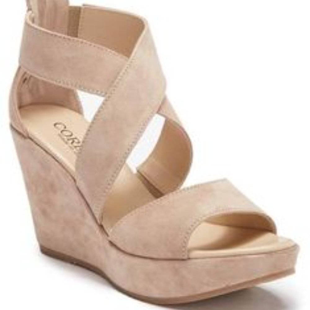 CORDANI – Ravi Wedge Sandal SUEDE